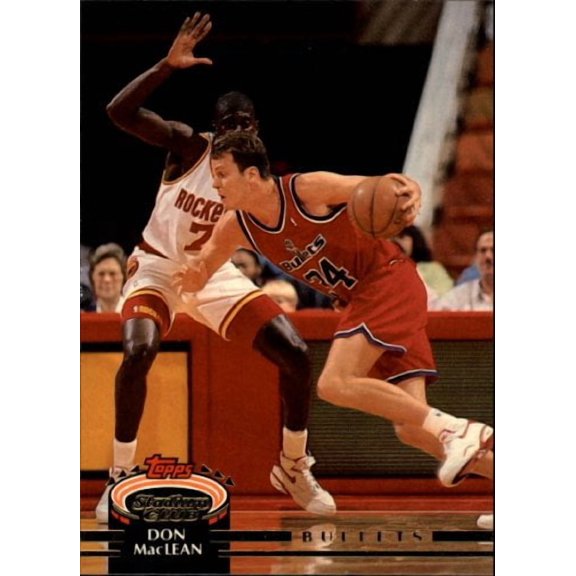 1992-93 Stadium Club #330 Don MacLean UER RC NBA Basketball Trading Card