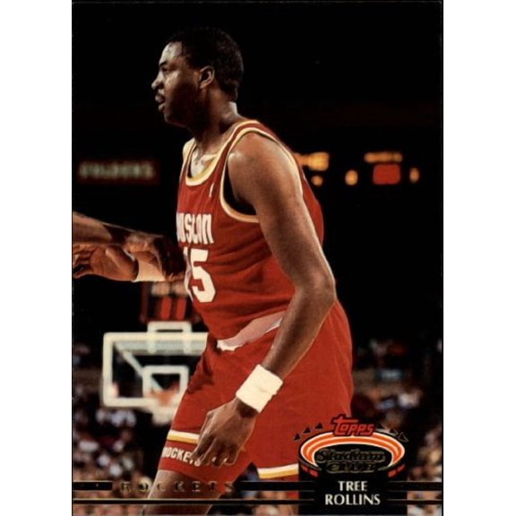 1992-93 Stadium Club #337 Tree Rollins NBA Basketball Trading Card