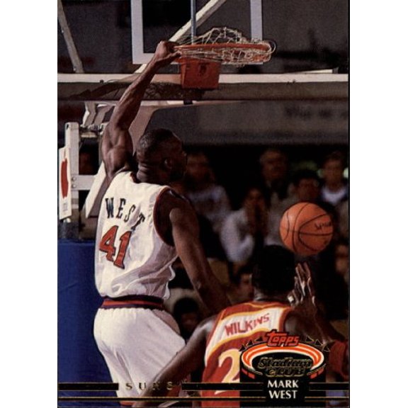 1992-93 Stadium Club #377 Mark West NBA Basketball Trading Card