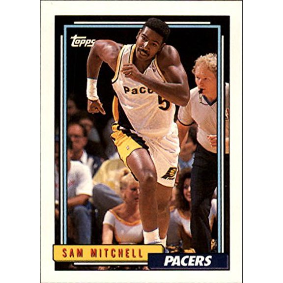1992-93 Topps #249 Sam Mitchell NBA Basketball Trading Card