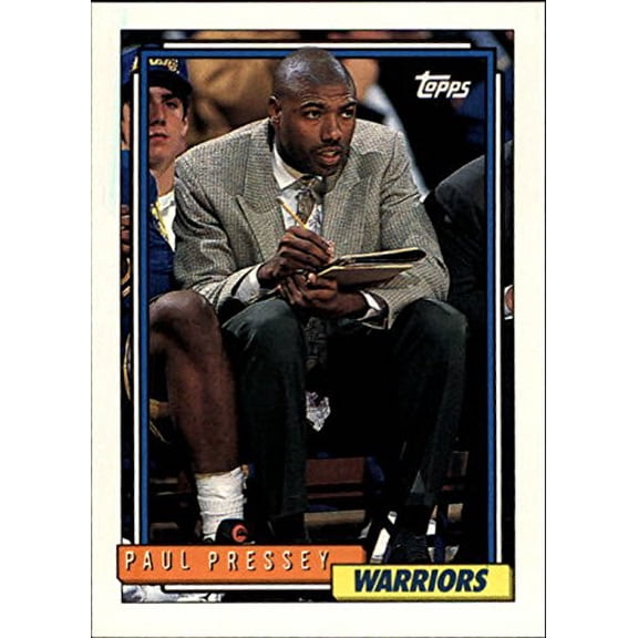 1992-93 Topps #256 Paul Pressey P/CO NBA Basketball Trading Card