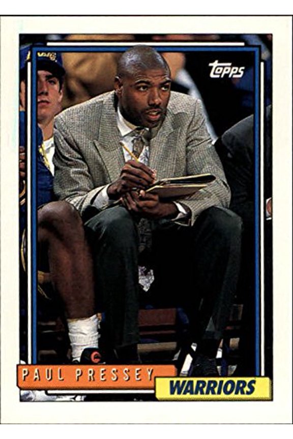1992-93 Topps #256 Paul Pressey P/CO NBA Basketball Trading Card