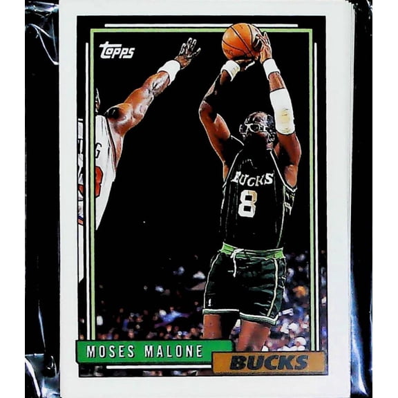 1992-93 Topps Milwaukee Bucks Team Set 15 Cards Moses Malone MINT