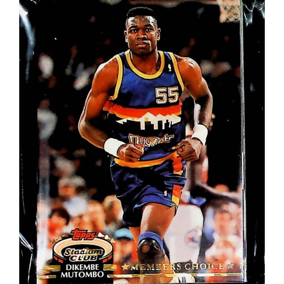1992-93 Topps Stadium Club Denver Nuggets Team Set 15 Cards Dikembe Mutombo MINT