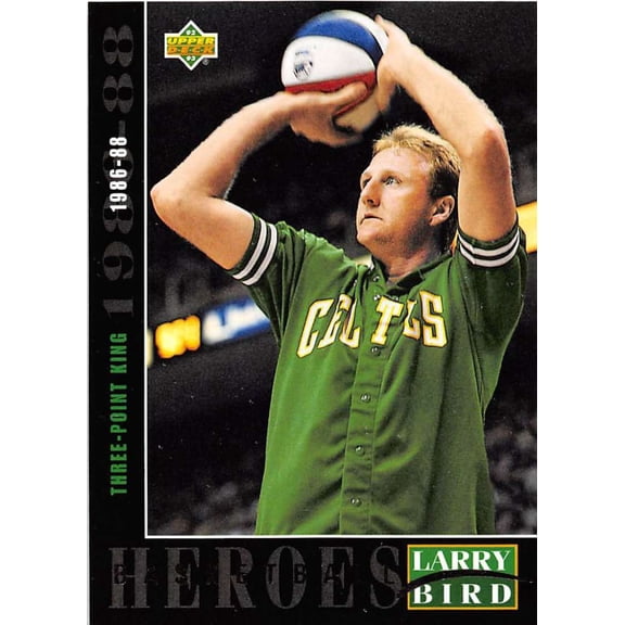 1992-93 UPPER DECK LARRY BIRD HEROES #24 LARRY BIRD BOSTON CELTICS