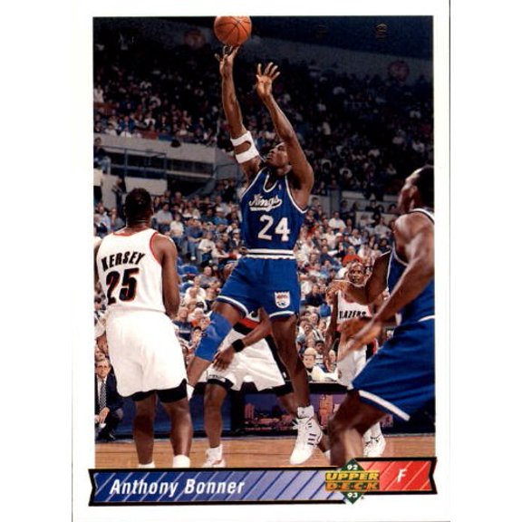 1992-93 Upper Deck #224 Anthony Bonner NBA Basketball Trading Card