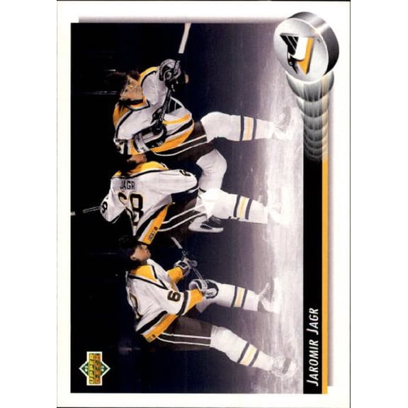 1992-93 Upper Deck #28 Jaromir Jagr NHL Hockey Trading Card