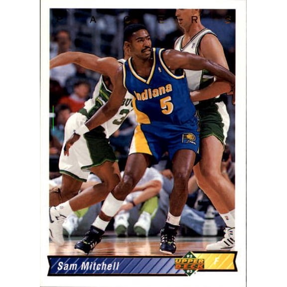 1992-93 Upper Deck #317 Sam Mitchell NBA Basketball Trading Card