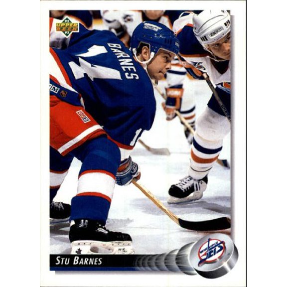 1992-93 Upper Deck #426 Stu Barnes NHL Hockey Trading Card