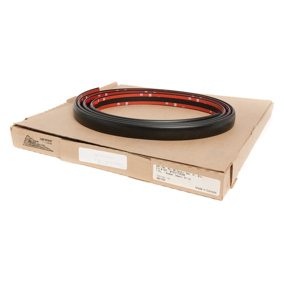 1992-95 Pontiac Grand Am Bumper Impact Strip Chrome 113.5"x.5" 22552631