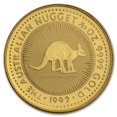 thumbnail image 1 of 1992 Australia 1/20 oz Gold Kangaroo/Nugget BU, 1 of 2