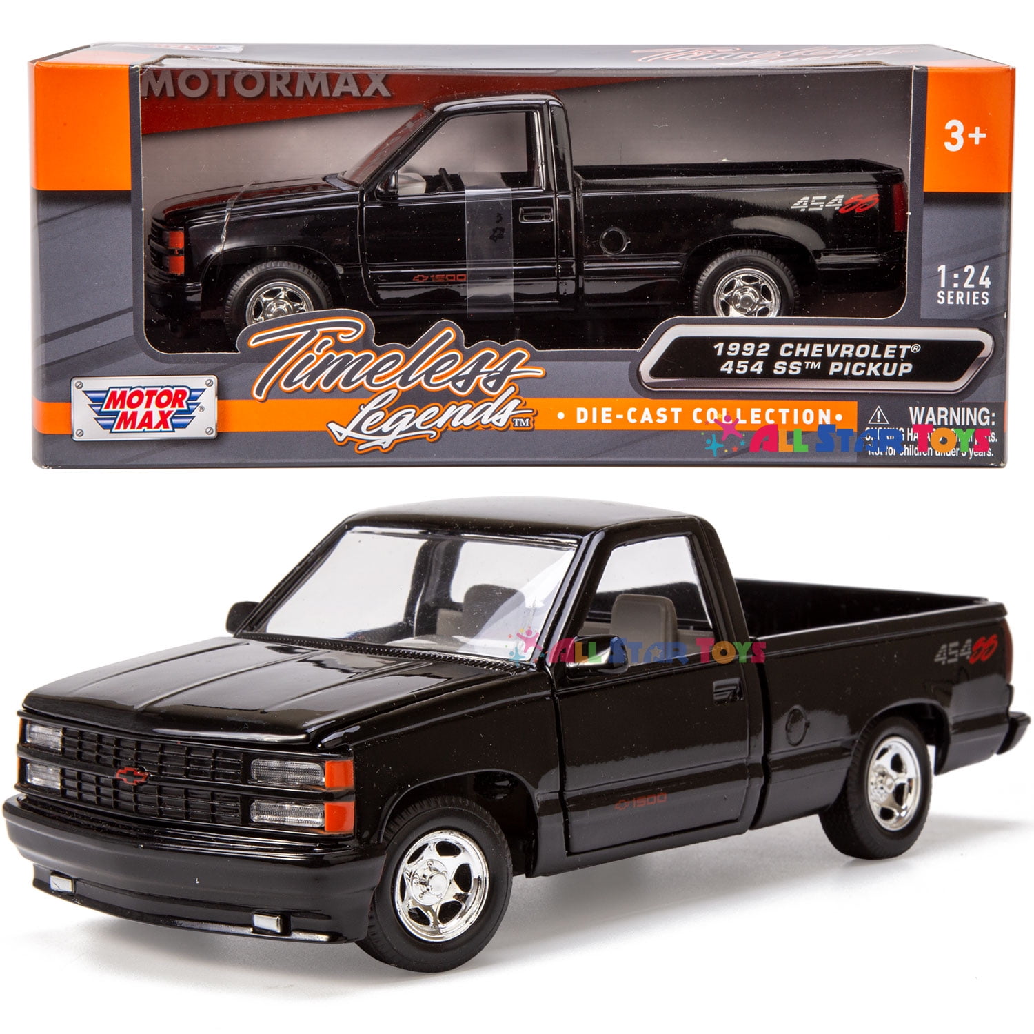 モーターマックス TL 1/24 '92 C-1500 454SS WHITE モーターマックス TL 1/24 '92 C-1500 454SS WHITE - メルカリ
