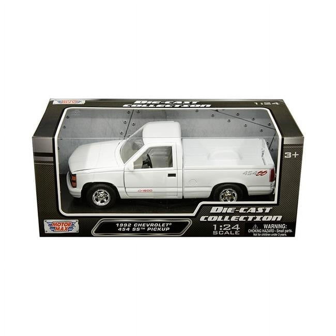 モーターマックス TL 1/24 '92 C-1500 454SS WHITE モーターマックス TL 1/24 '92 C-1500 454SS WHITE Amazon.com