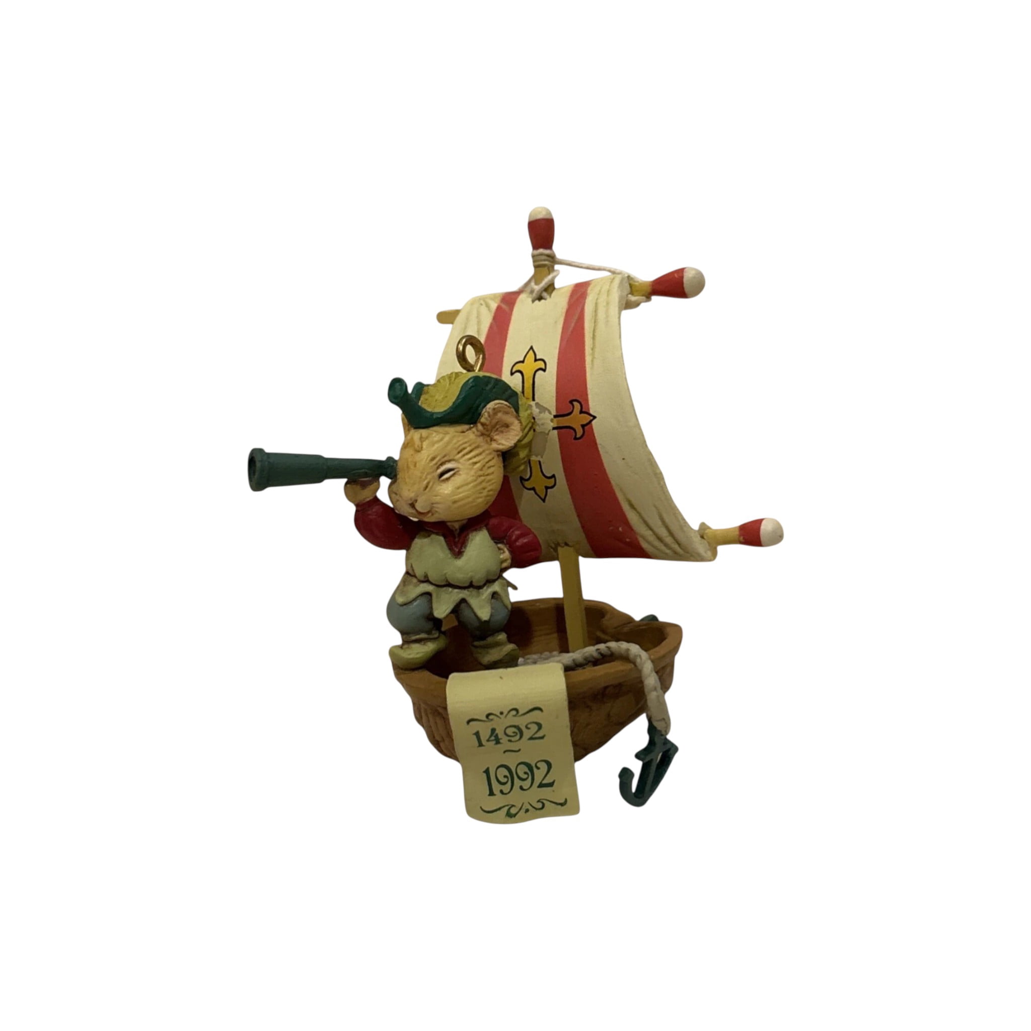 1992 Christopher Columouse (Mouse) Enesco Christmas Tree Ornament ...