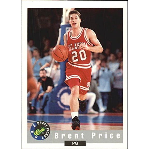 1992 Classic #75 Brent Price NBA Basketball Trading Card
