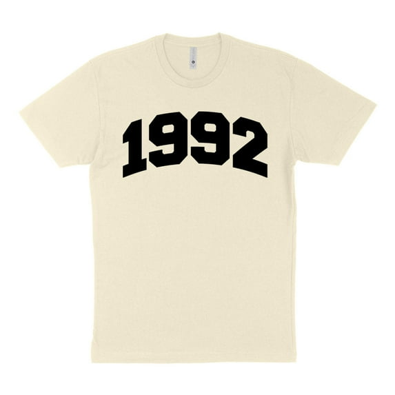 1992 College Style Shirt Unisex X-Large Natural