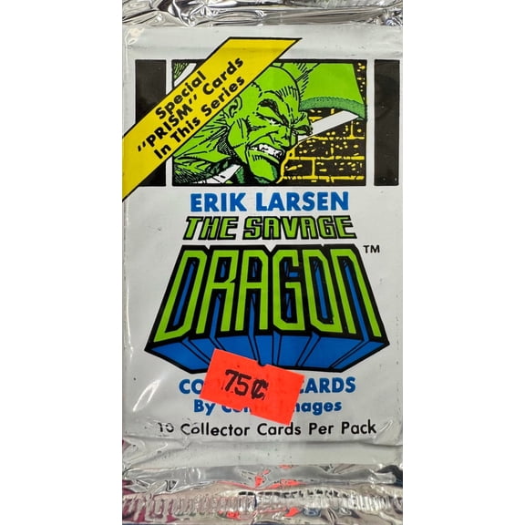 1992 Comic Images The Savage Dragon Wax Pack