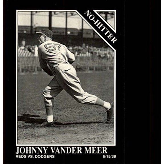 1992 Conlon TSN #368 Johnny VanderMeer MLB Baseball Trading Card