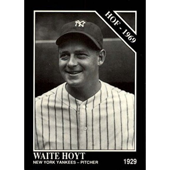 1992 Conlon TSN #468 Waite Hoyt MLB Baseball Trading Card