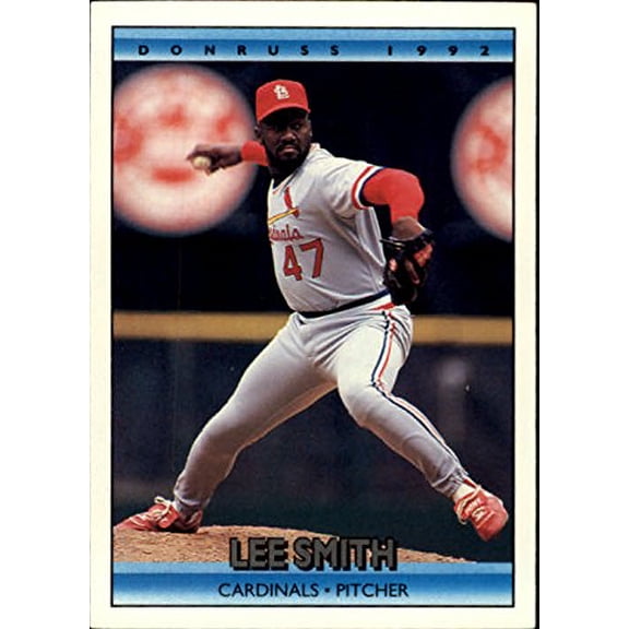 1992 Donruss #112 Lee Smith MLB Baseball Trading Card