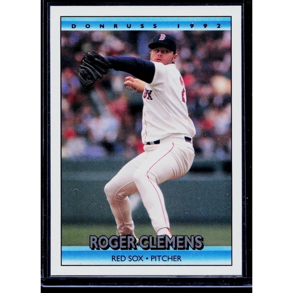 1992 Donruss Roger Clemens Boston Red Sox #244b Baseball Card