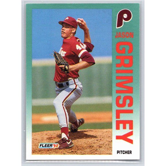 1992 Fleer Jason Grimsley #532