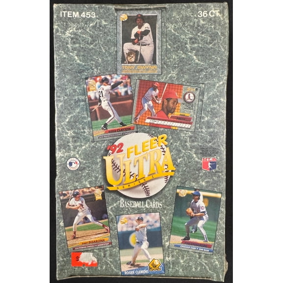 1992 Fleer Ultra Baseball Series 1 Wax Box Factory Sealed