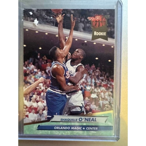 1992 Fleer Ultra Shaquille O'Neal #328 Orlando Magic Basketball Card