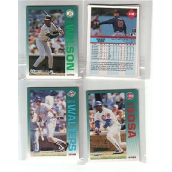 1992 Fleer Update Milwaukee Brewers Team Set NM-MT