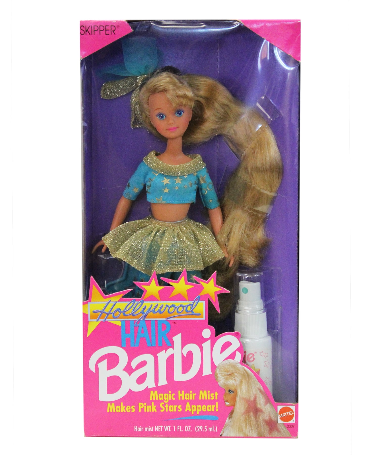 1992 Hollywood Hair Skipper Barbie, NRFB, (2309) Non-Mint