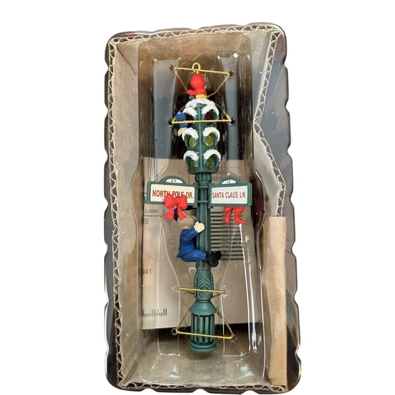 1992 It’s a Go For Christmas (Handy Dandy Elf Series) Enesco Christmas Tree Ornament 587095