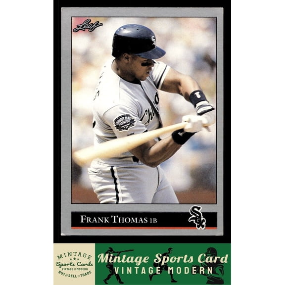 1992 Leaf Frank Thomas #349