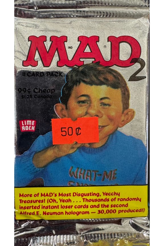 1992 Lime Rock MAD Series 2 Wax Pack