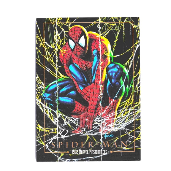 1992 Marvel Masterpieces Spider-Man #87 Trading Card SkyBox Marvel Collectible