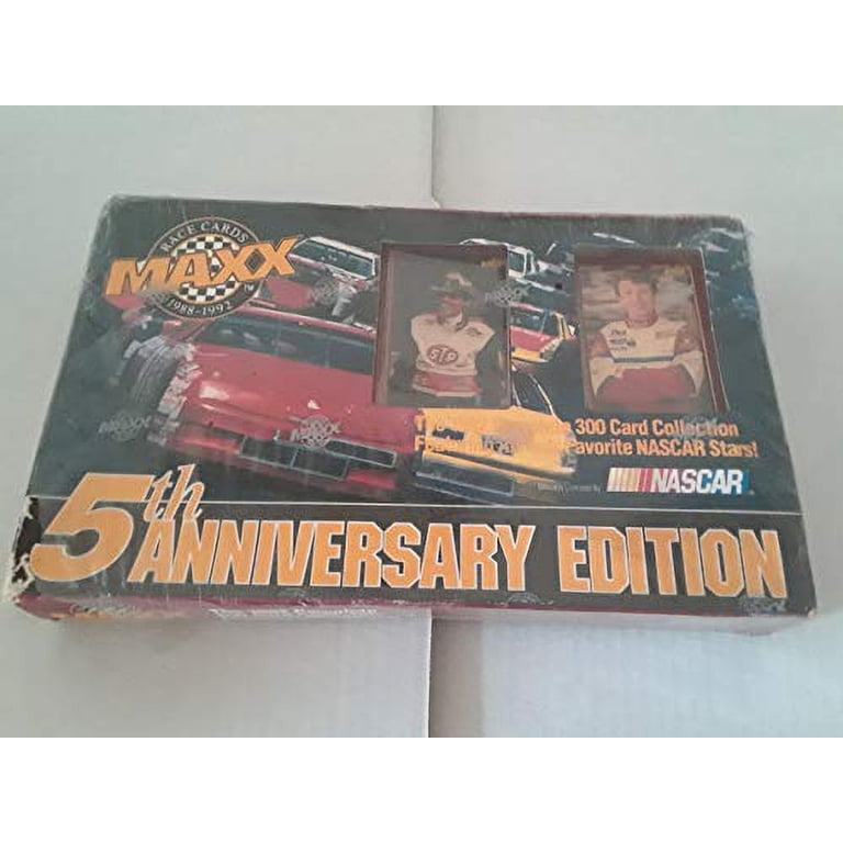 1992 - J.R. Maxx Inc / MAXX Race Cards : 1988-1992 - 5th Anniversary Edition - NASCAR - Complete 300 Card Collection - Full Color Collector Cards - Out of Print - New - Mint - Rare - Collectible - Walmart.com 1992 - J.R. Maxx Inc / MAXX Race Cards : 1988-1992 - 5th Anniversary Edition - NASCAR - Complete 300 Card Collection - Full Color Collector Cards - Out of Print - New - Mint - Rare - Collectible - Walmart.com