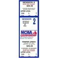 thumbnail image 1 of 1992 NCAA Tournament Midwest Semifinals and Final full tickets (Cincinnati advances to Final 4), 1 of 2