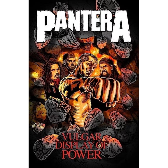 1992 PANTERA Poster Promo album Vulgar Display of Power es 11 x 17 Inch Poster