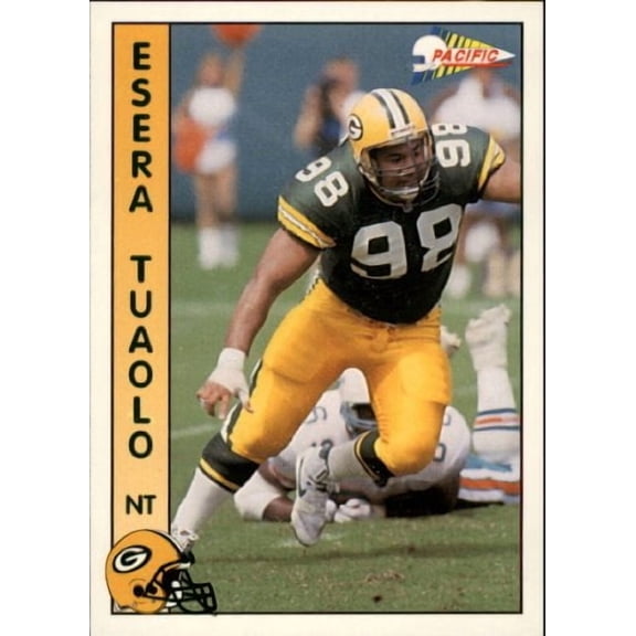 1992 Pacific #107 Esera Tuaolo NFL Football Trading Card