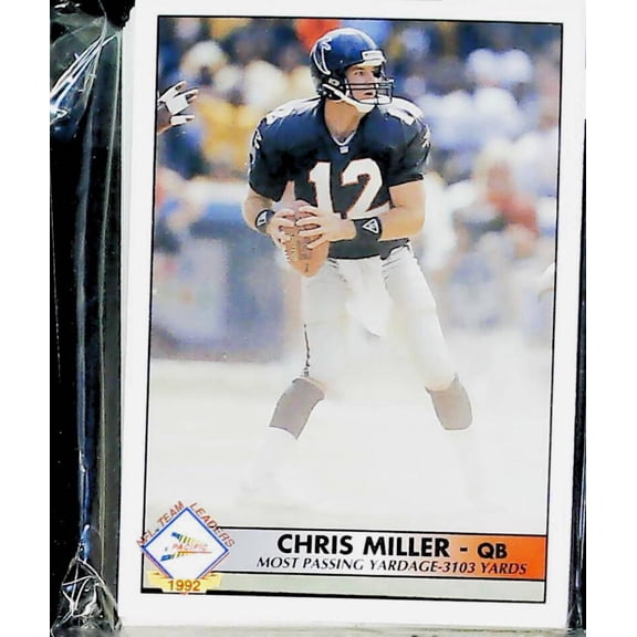 1992 Pacific Football Atlanta Falcons Team Set 27 Cards