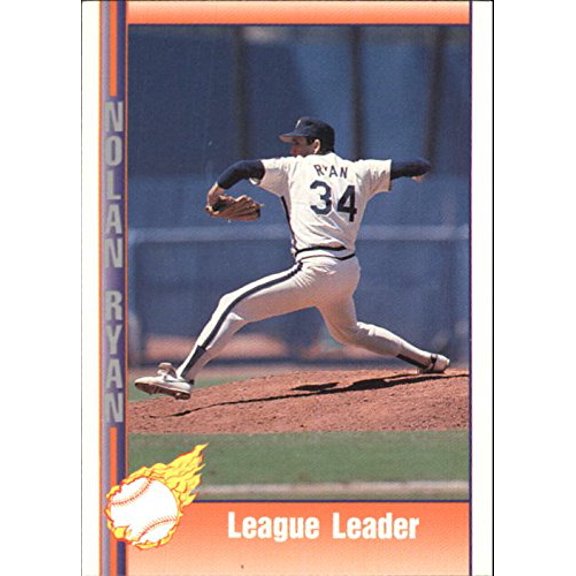 1992 Pacific Ryan Texas Express II #152 Nolan Ryan League Leader MLB Baseball Trading Card