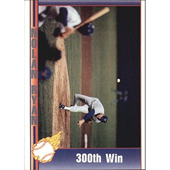 1992 Pacific Ryan Texas Express II #171 Nolan Ryanth Win MLB Baseball Trading Card