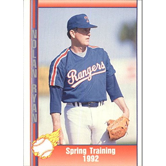 1992 Pacific Ryan Texas Express II #218 Nolan Ryan Spring Training 1992 MLB Baseball Trading Card