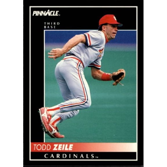 1992 Pinnacle #32 Todd Zeile MLB Baseball Trading Card