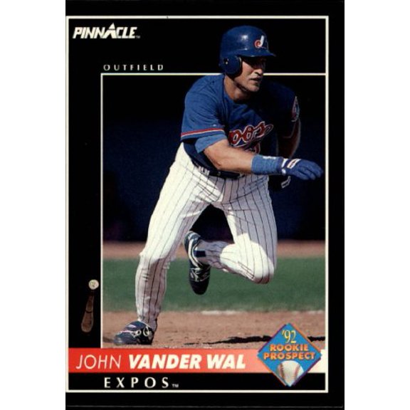 1992 Pinnacle #559 John Vander Wal MLB Baseball Trading Card