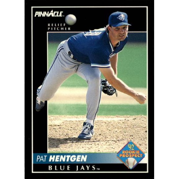 1992 Pinnacle #563 Pat Hentgen MLB Baseball Trading Card