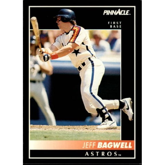 1992 Pinnacle #70 Jeff Bagwell MLB Baseball Trading Card