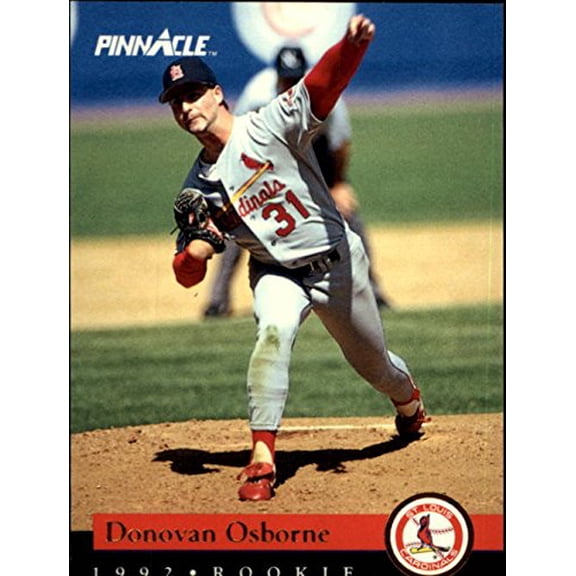 1992 Pinnacle Rookies #20 Donovan Osborne MLB Baseball Trading Card