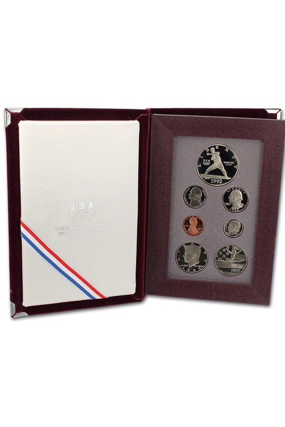 1992 Prestige Set - U.S. Mint Silver Proof Set - Collectible OGP Set