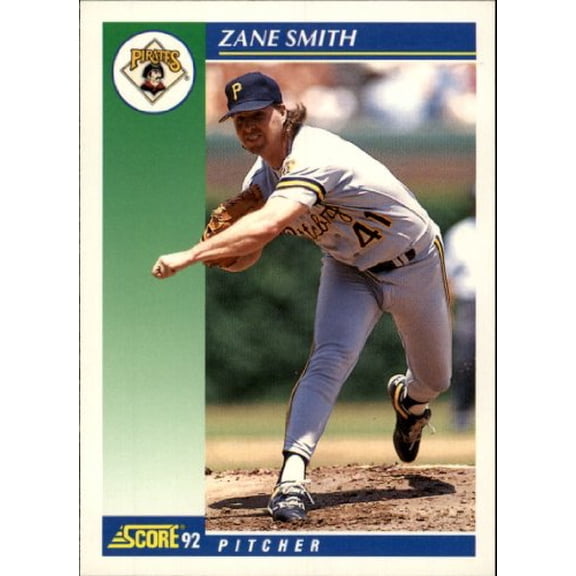 1992 Score #493 Zane Smith MLB Baseball Trading Card