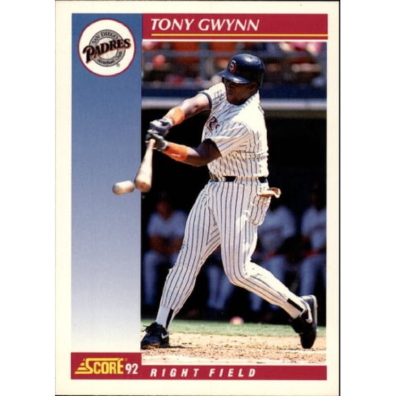 1992 Score #625 Tony Gwynn MLB Baseball Trading Card